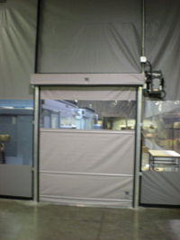 Vinyl & Mesh Roll Up Doors